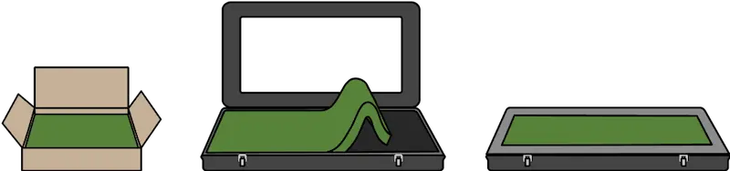 100% Australian Real Grass Pet Loo